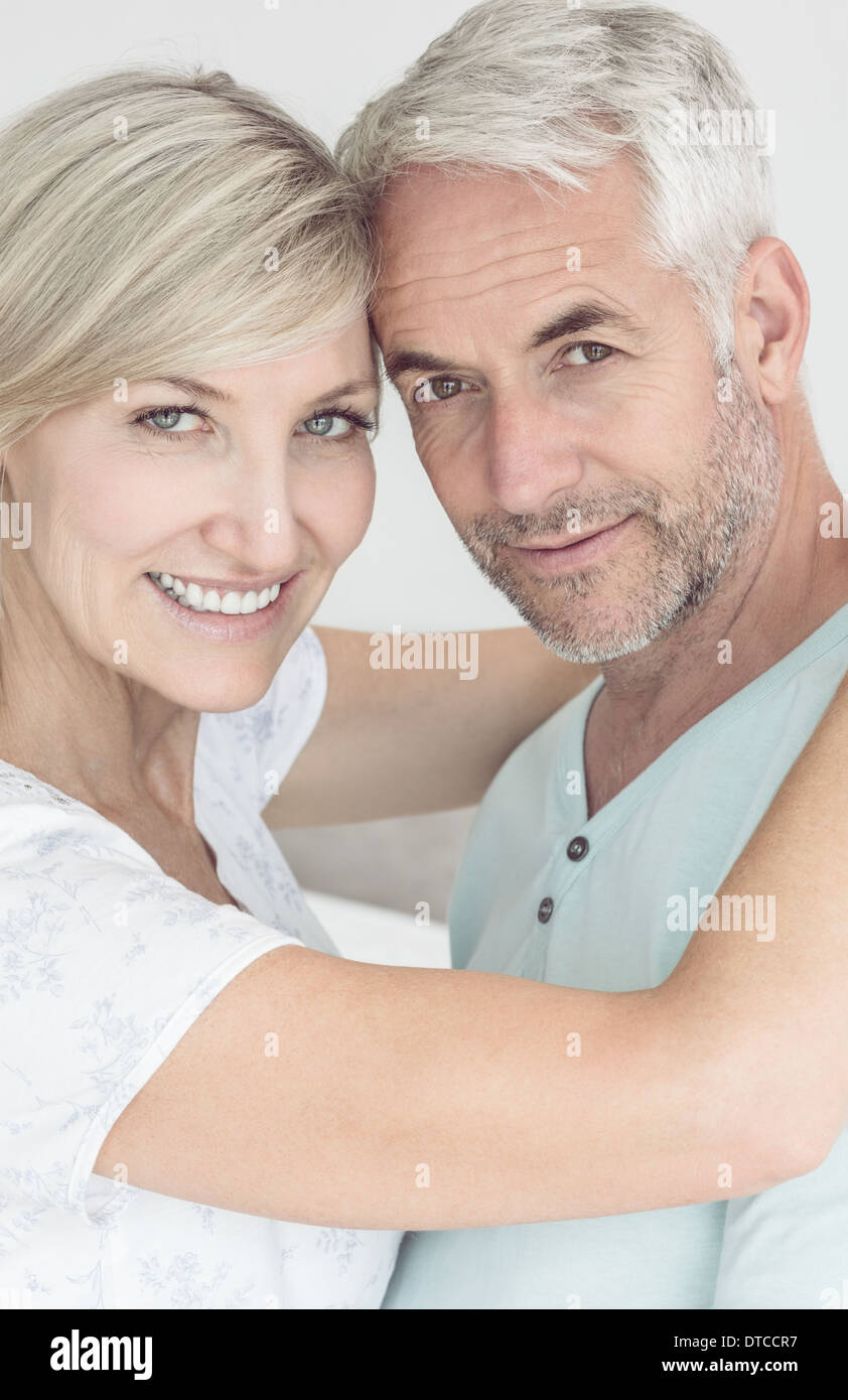 Portrait of a loving mature couple Stock Photo - Alamy