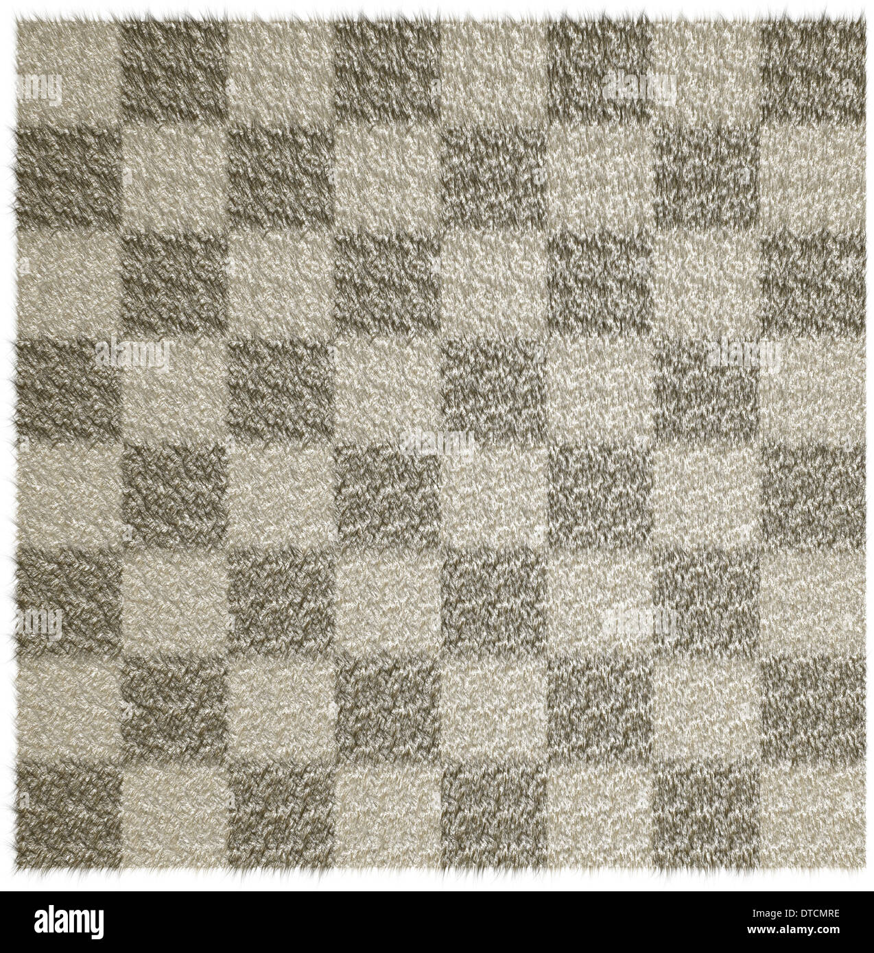 Wool blanket in the checkered Stock Photo Alamy