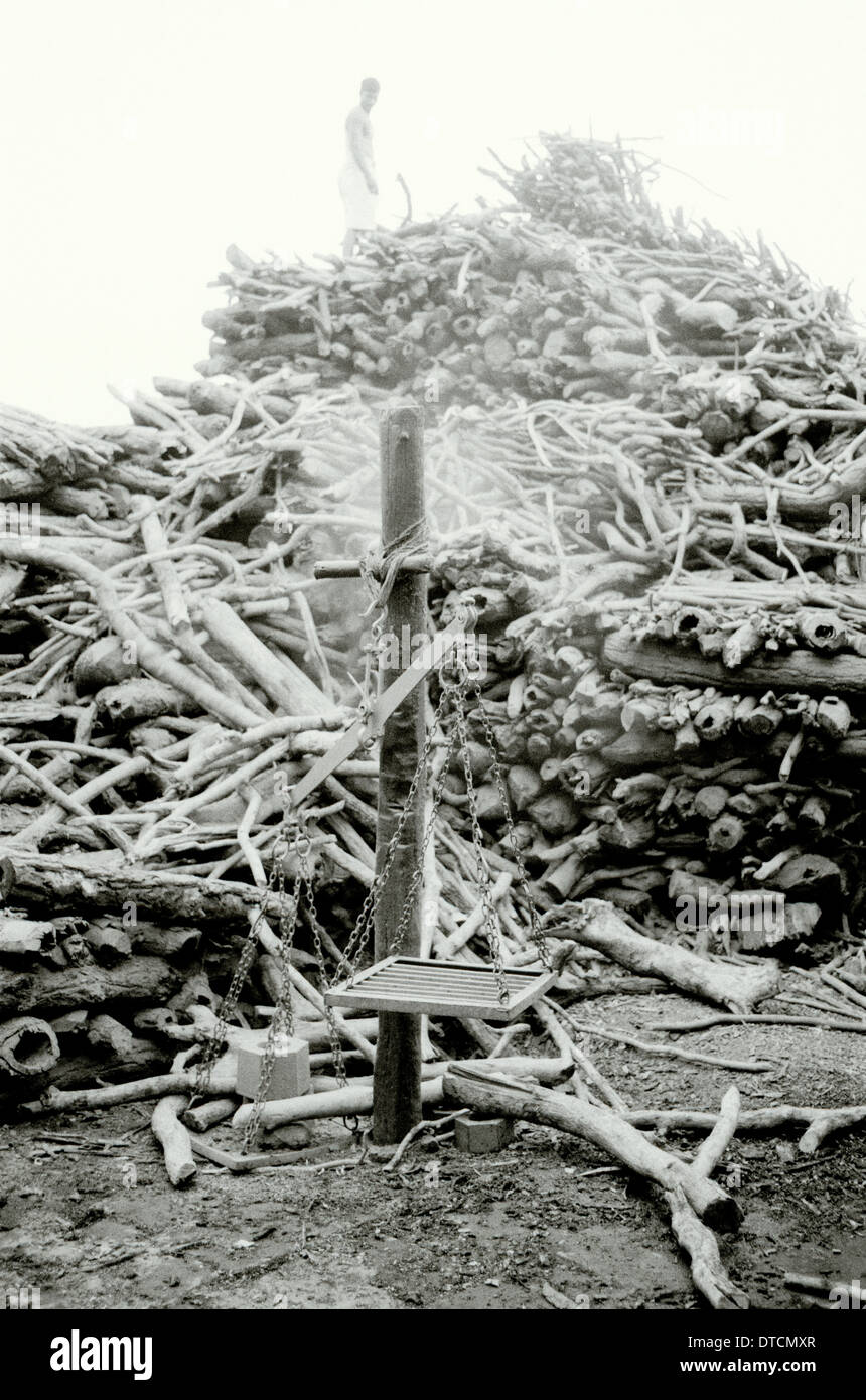 Travel Documentary Photography Funeral Pyre cremation ghat in