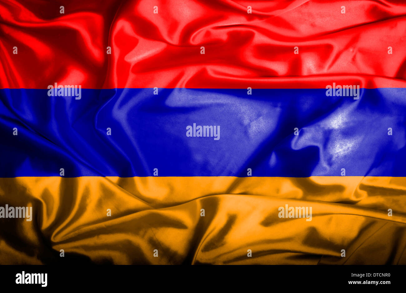 Armenia waving flag Stock Photo - Alamy