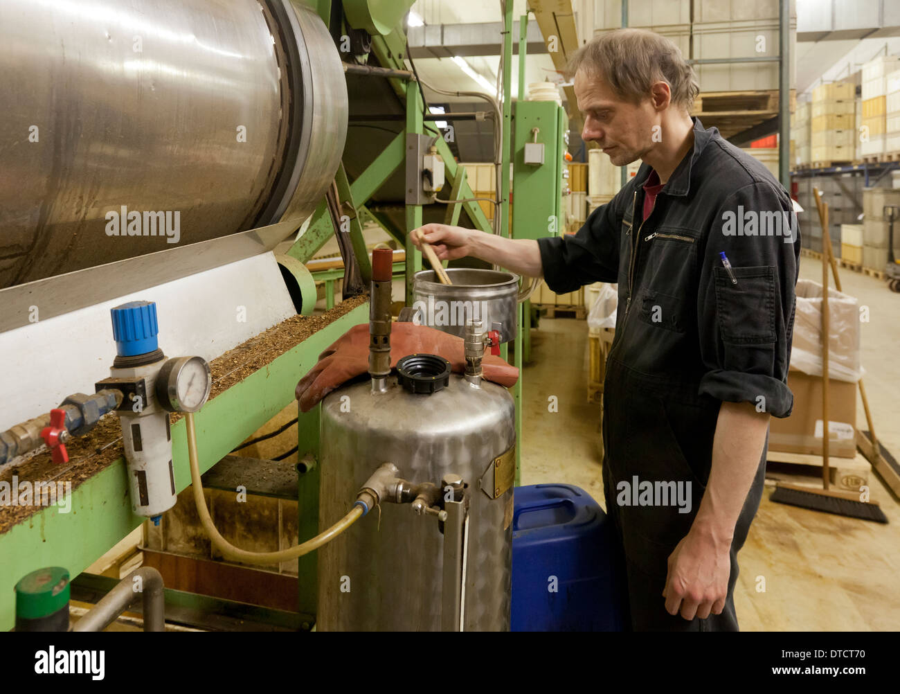 Berlin, Germany, production of tobacco in the Planta Tobacco