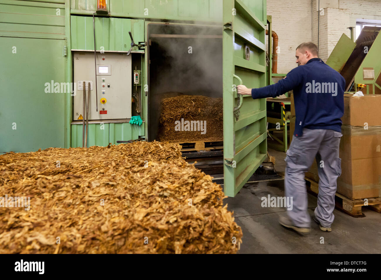 Berlin, Germany, production of tobacco in the Planta Tobacco