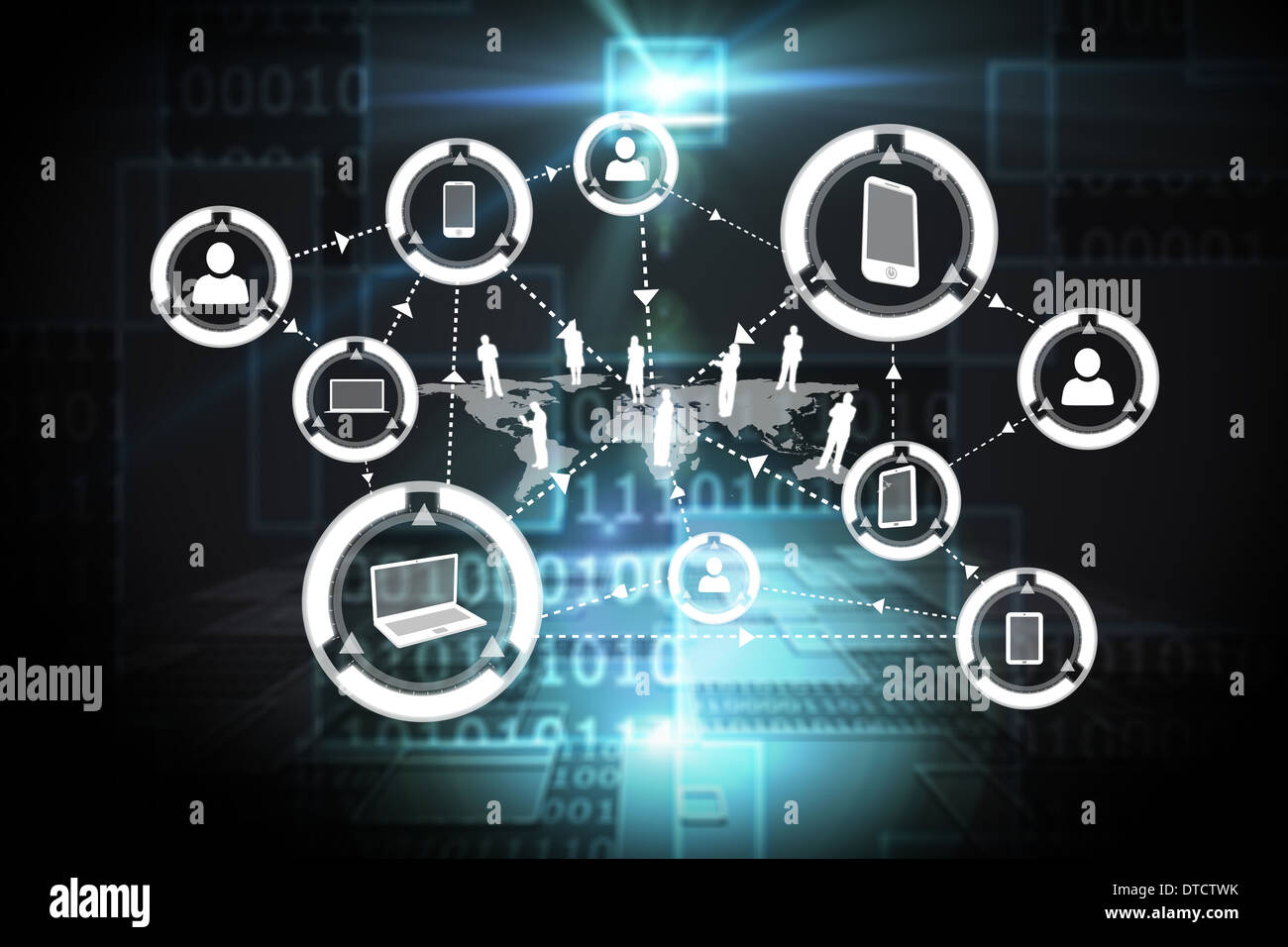 Connecting the community hi-res stock photography and images - Alamy