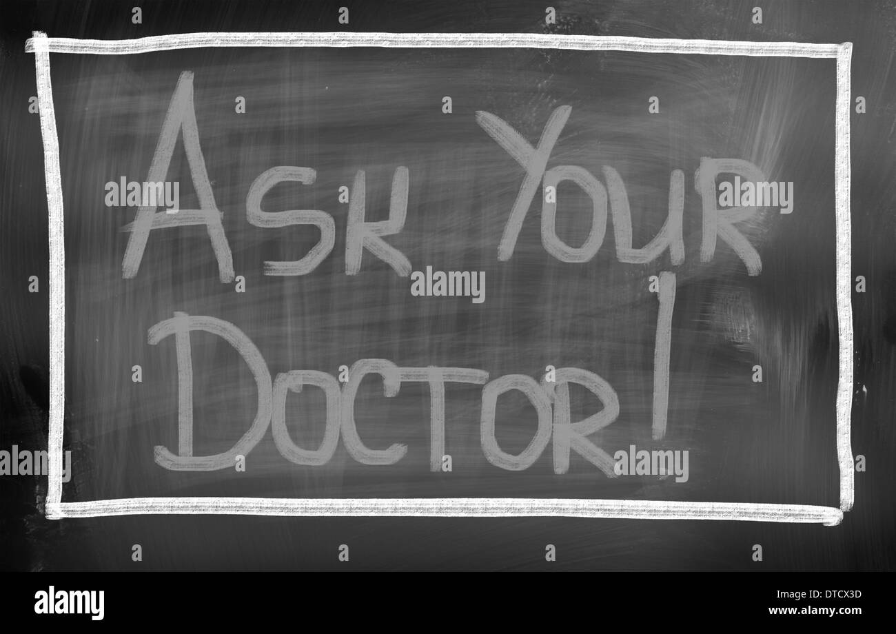 Ask Your Doctor Concept Stock Photo