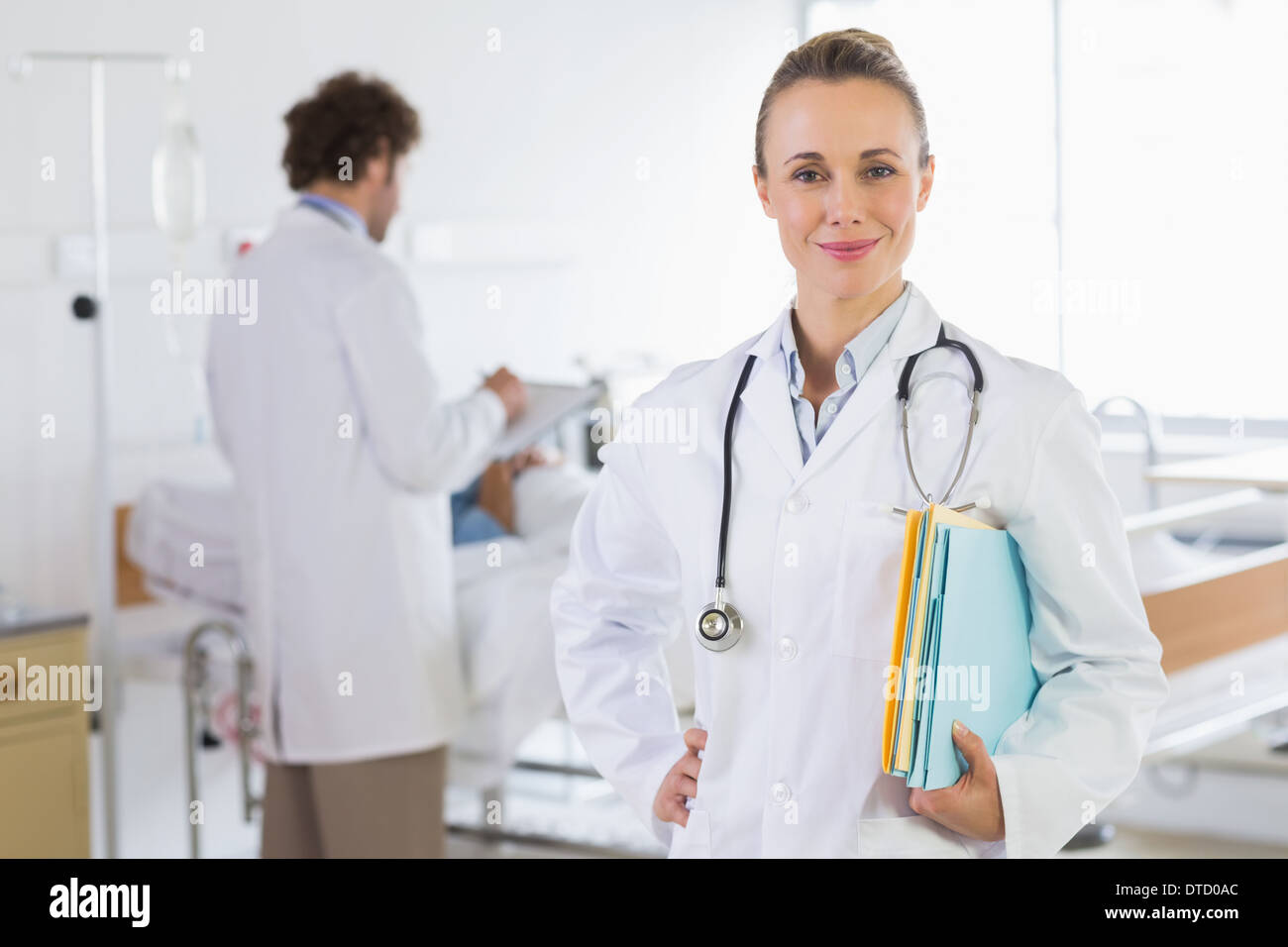 Doctor portrait confident female hi-res stock photography and images ...