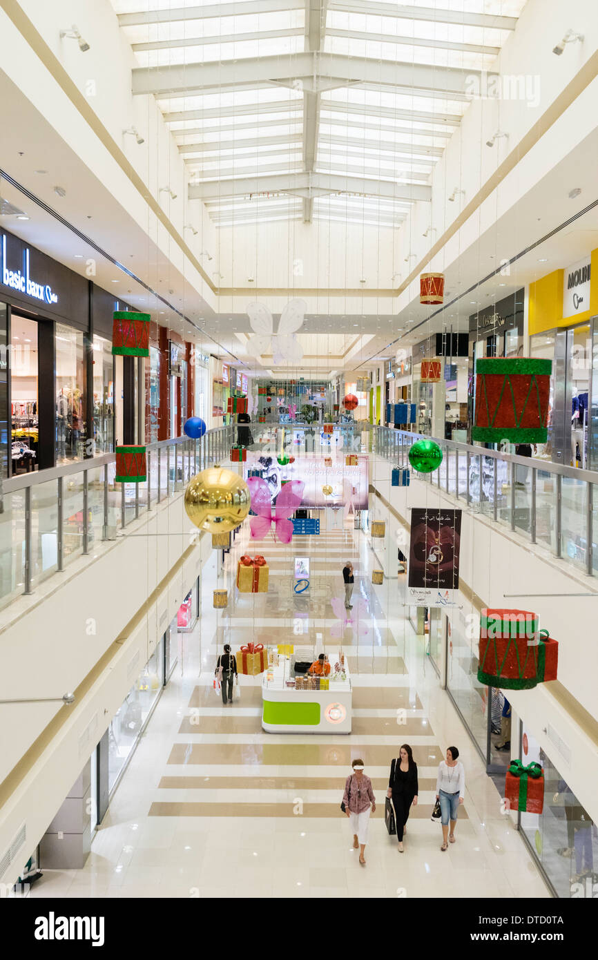 Dubai Outlet Mall with discount brand shops in Dubai United Arab Emirates Stock Photo