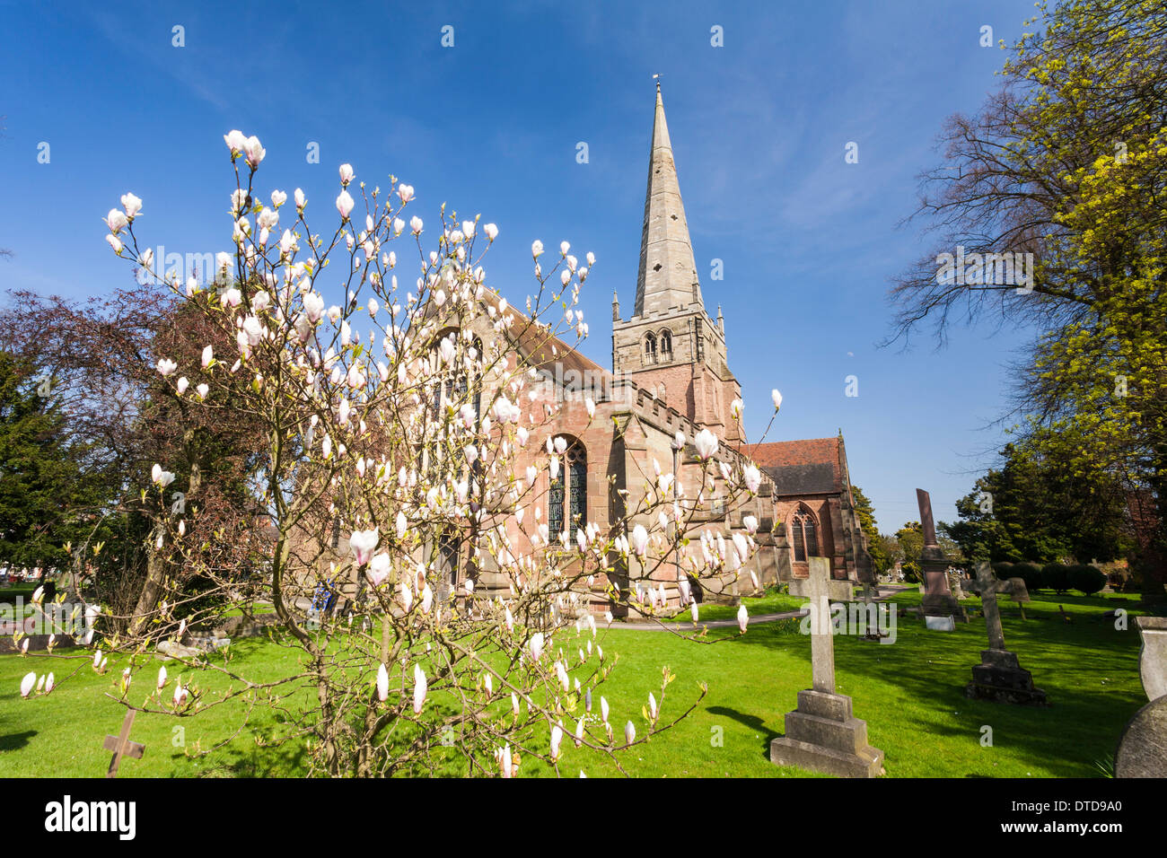 St Alphege Church Solihull West Midlands England UK Stock Photo