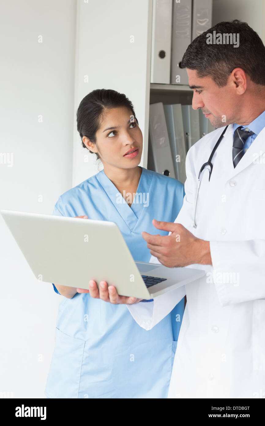 Nurse doctor discussing over hi-res stock photography and images - Alamy