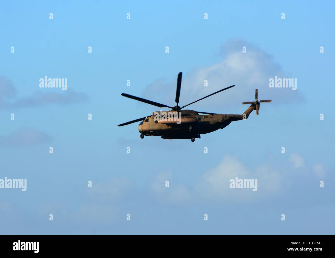 Sikorski Helicopter. Stock Photo