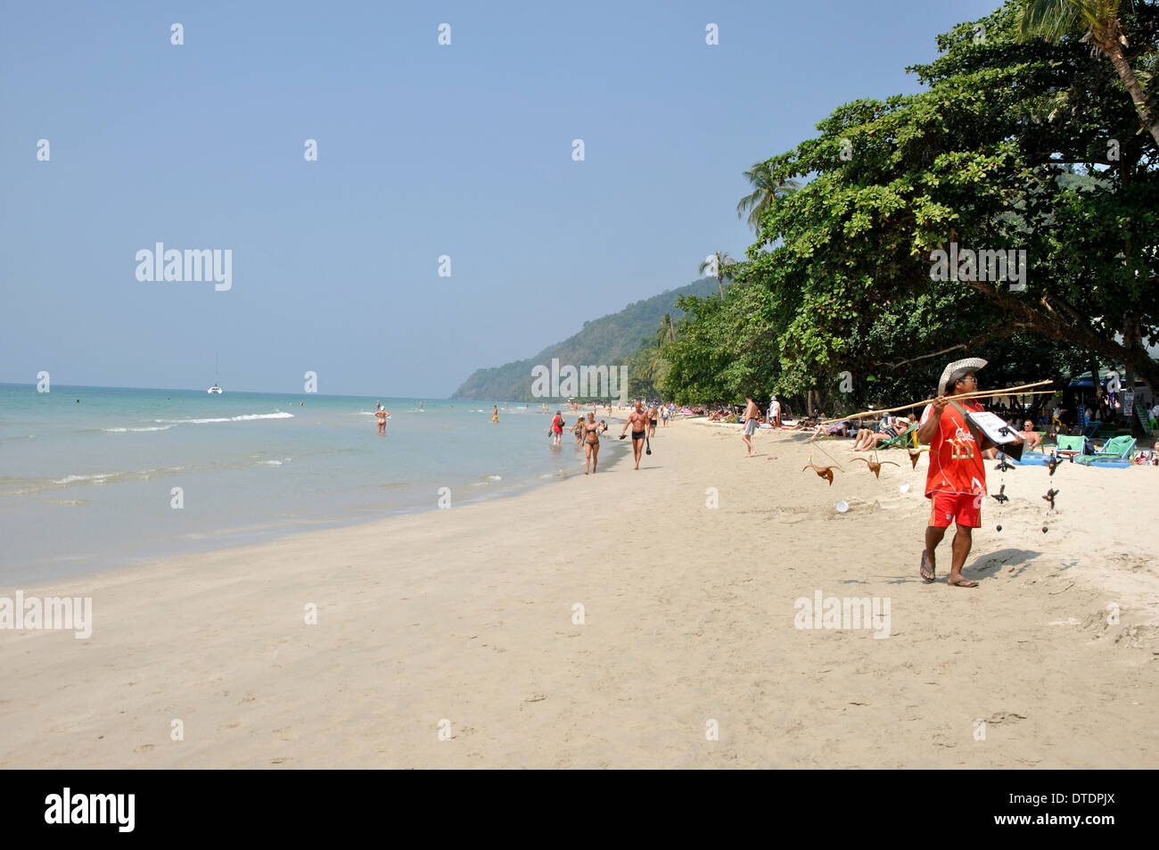 White Sands Beach, Koh Chang, Thailand Stock Photo