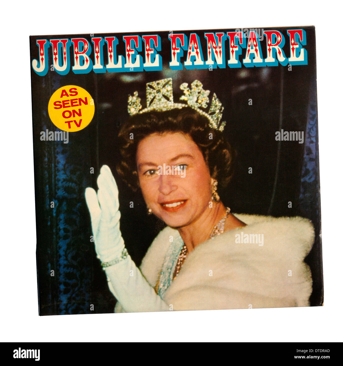 Readers Digest Jubilee Fanfare LP. Stock Photo