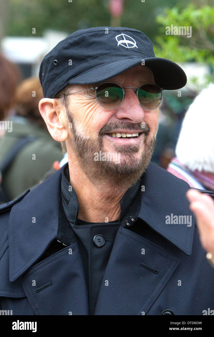 Ringo Starr-Chelsea Flower show Stock Photo