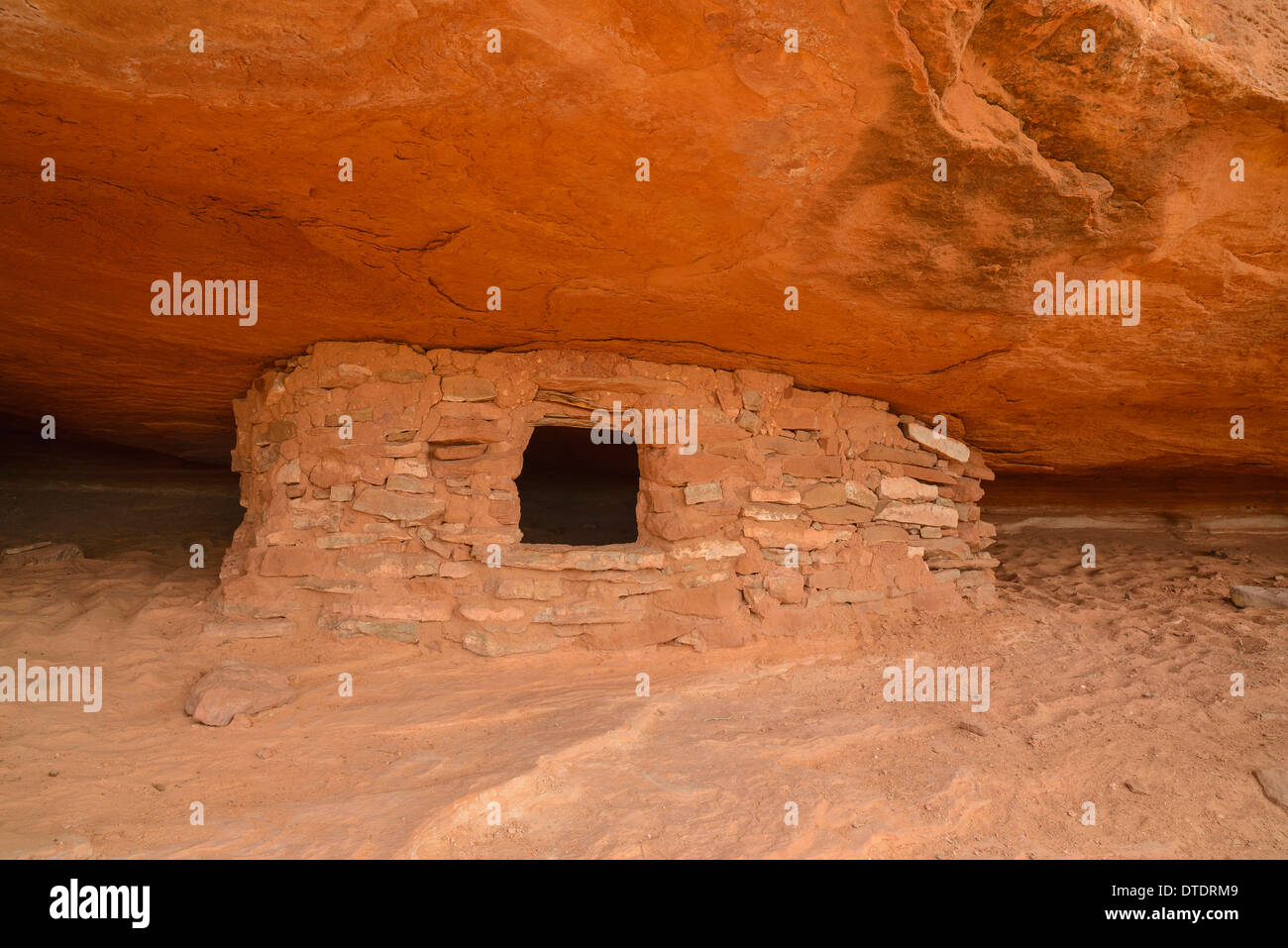Ancient Indian Granary, Aztec Butte, Canyonlands National Park, Islands