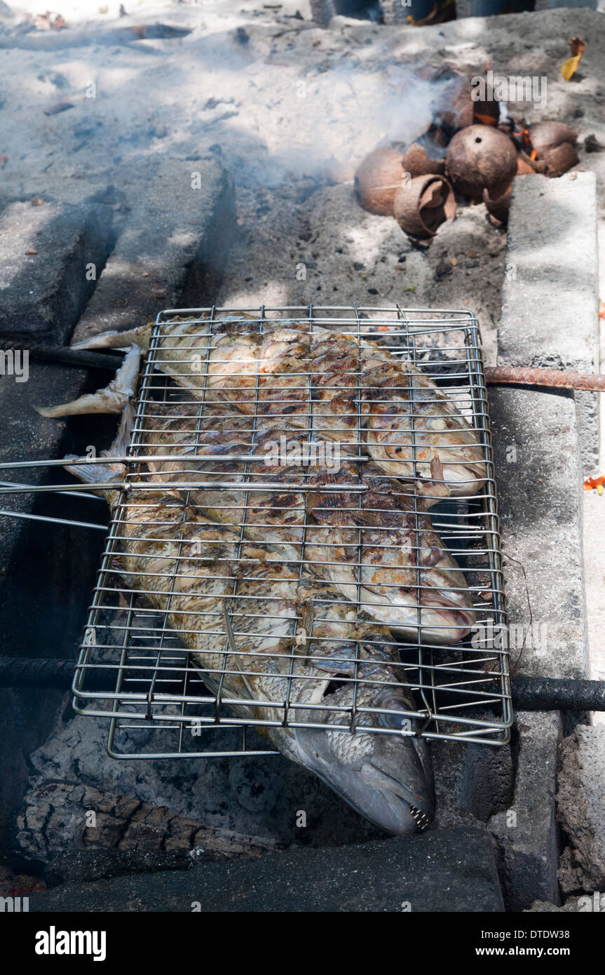 Seychelles food bbq hires stock photography and images Alamy