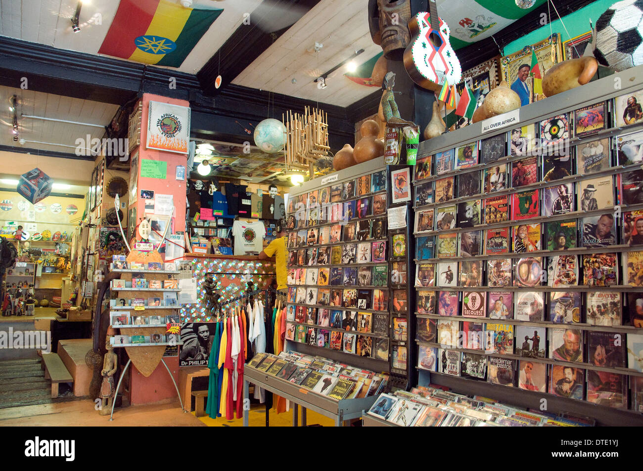 The African Music Store at 134 Long Street in Cape Town stocks