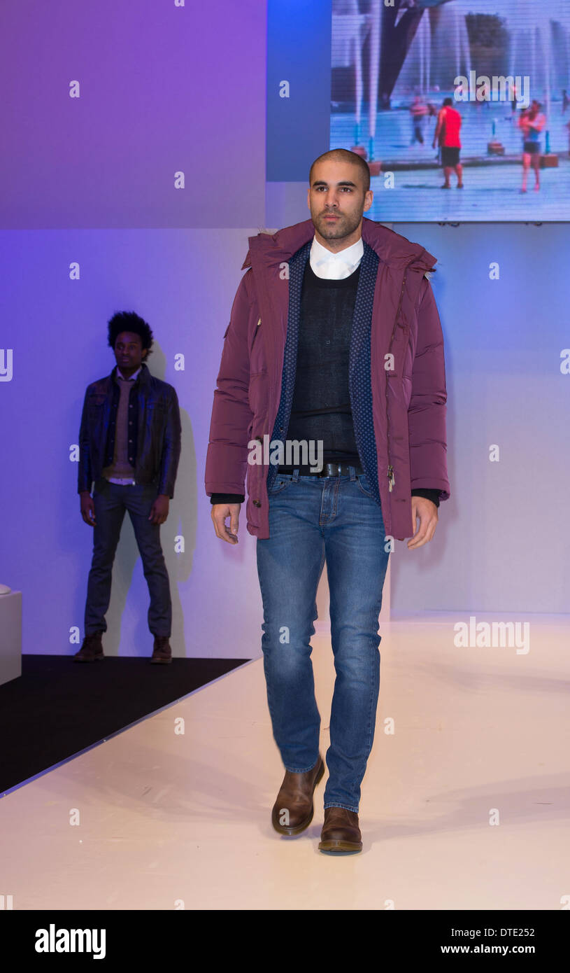 male model wearing Digel - the Menswear Concept, shoes by Dr Marten Stock  Photo - Alamy