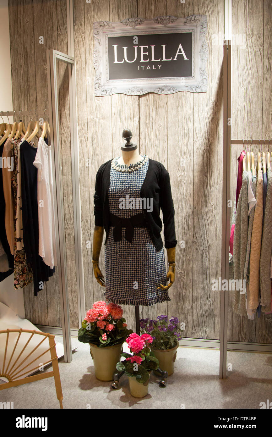 moda Fashion Show at the NEC in Birmingham UK trade only Stock Photo ...