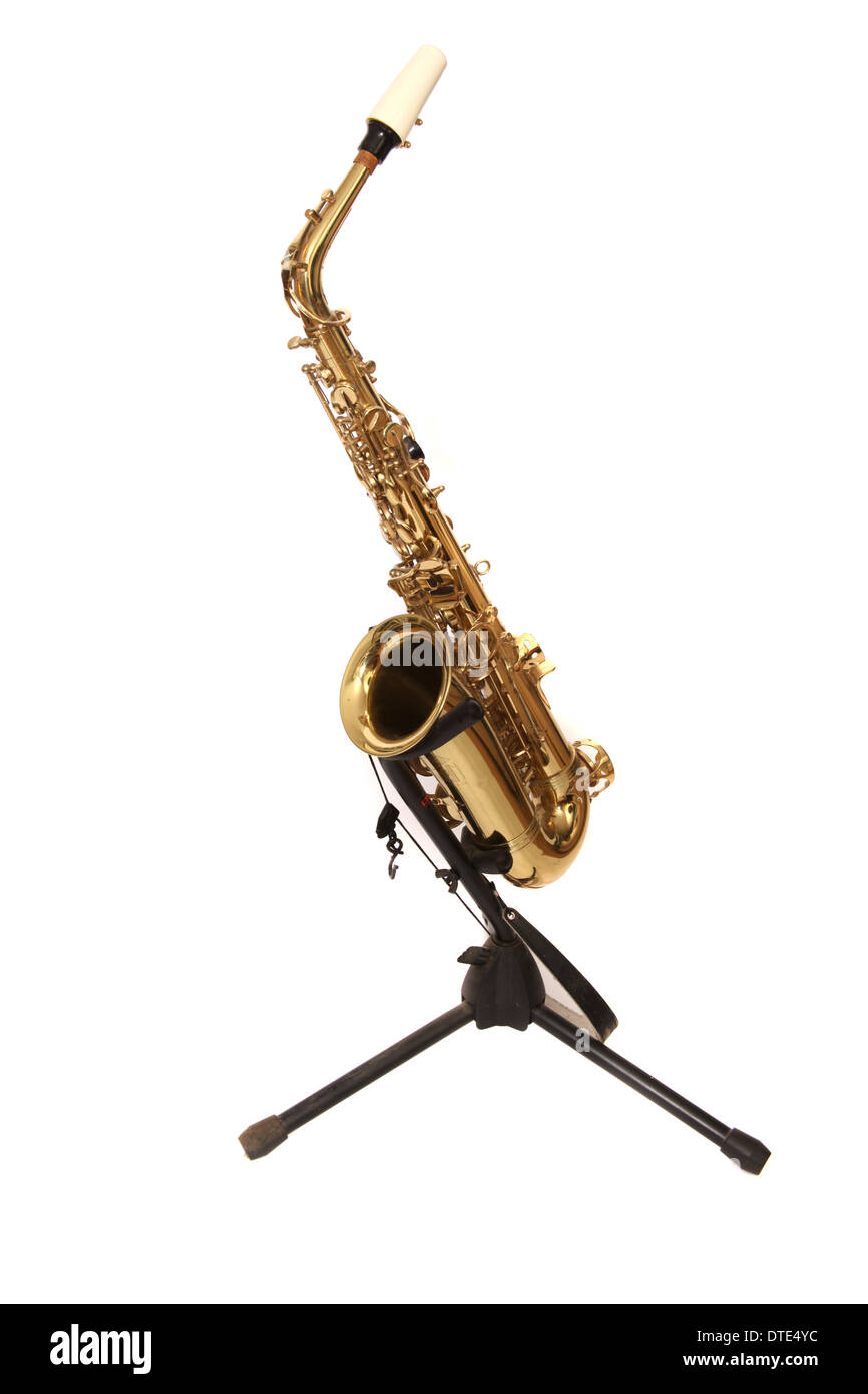 A saxophone Stock Photo