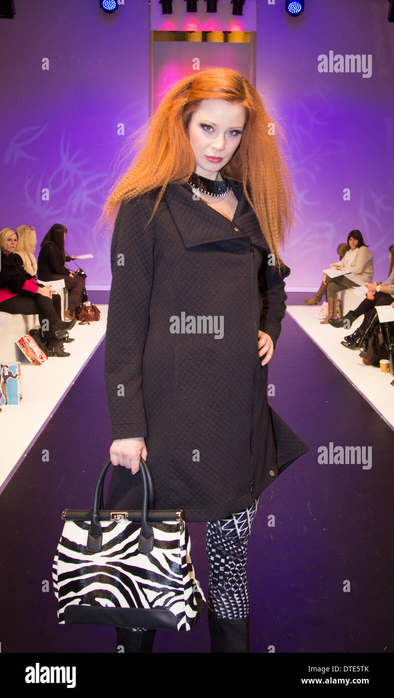 Women's wear fashion show at MODA fashion show at the NEC in Birmingham