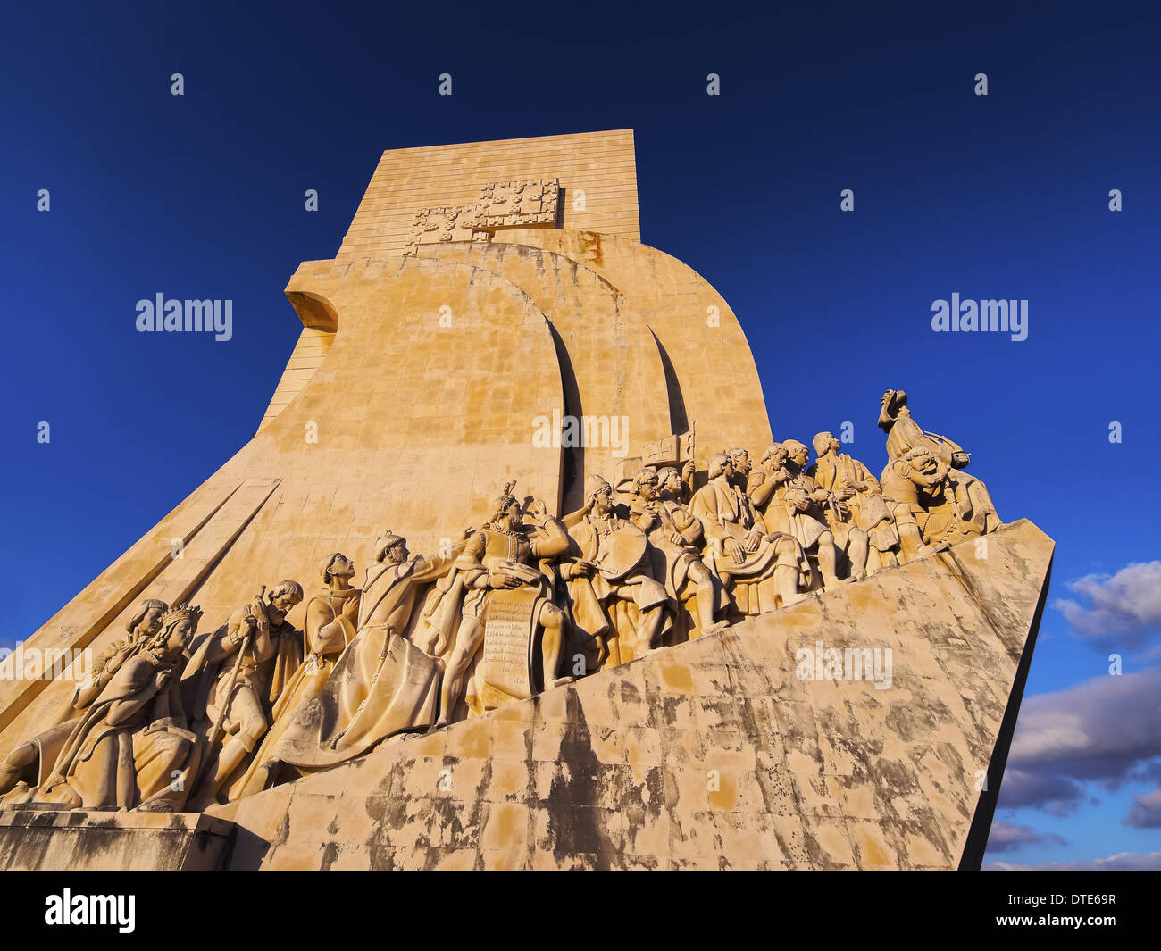 Padrao dos Descobrimentos - Monument to the Discoveries in Belem, Lisbon, Portugal Stock Photo