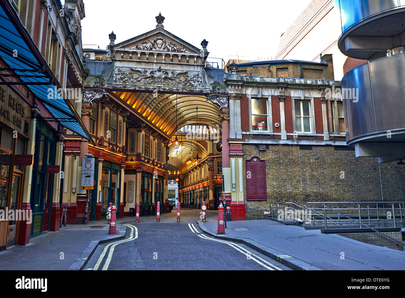 Leadenhall Market is a covered market in London, located on Gracechurch ...