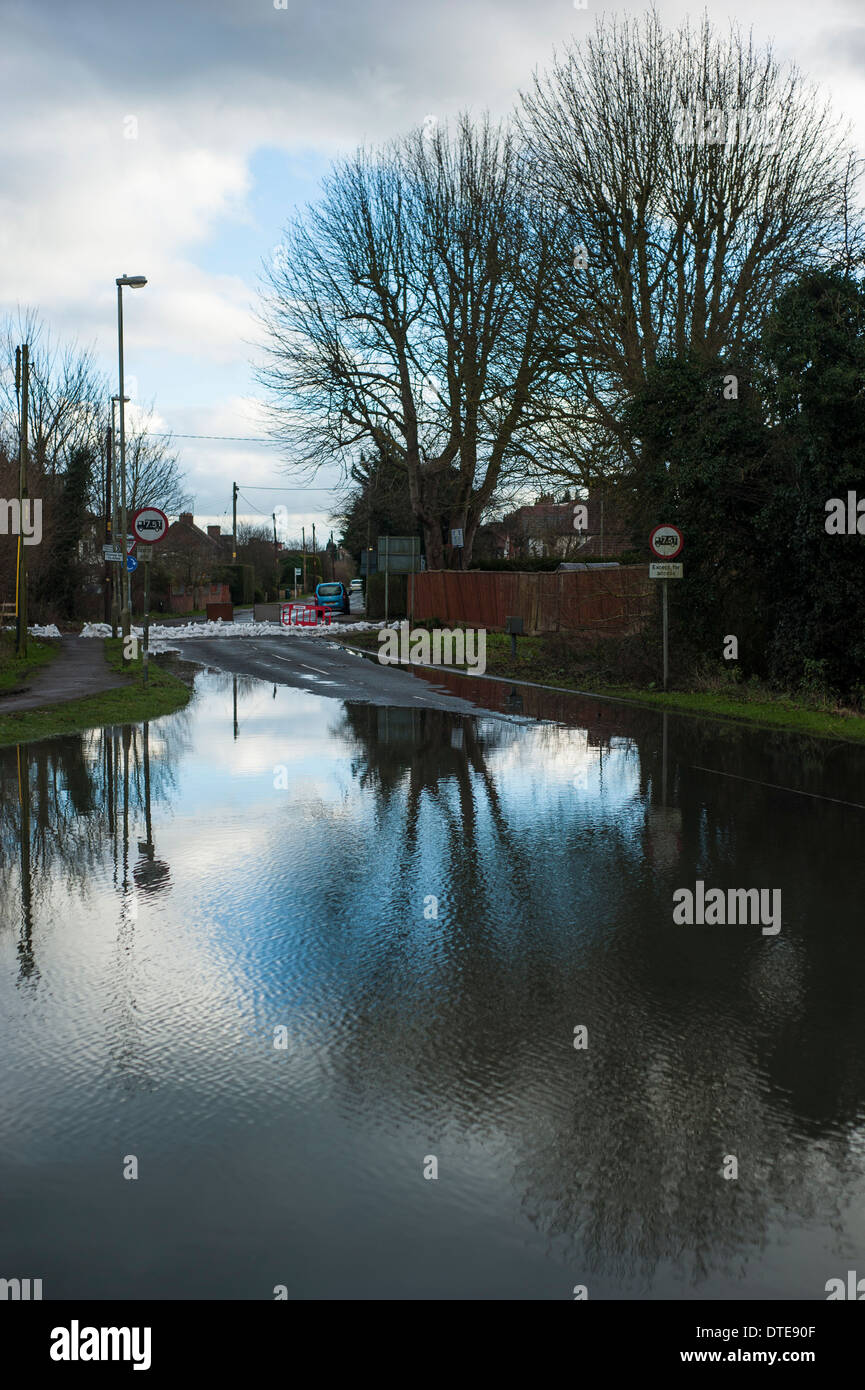 Flooding in Oxford, UK, late 2013 Stock Photo Alamy