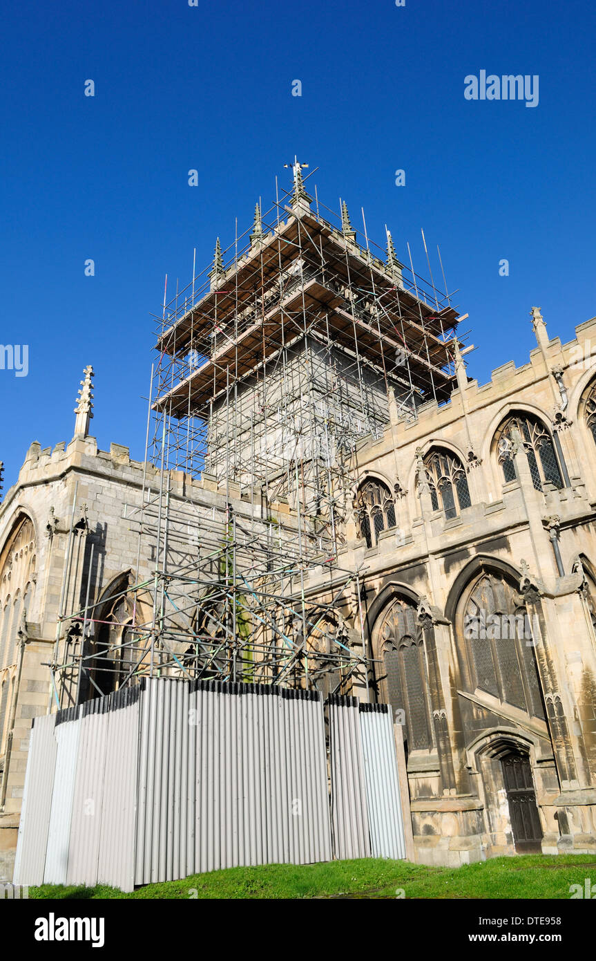 St Swithun Church East Retford, North Nottinghamshire ,UK Stock Photo
