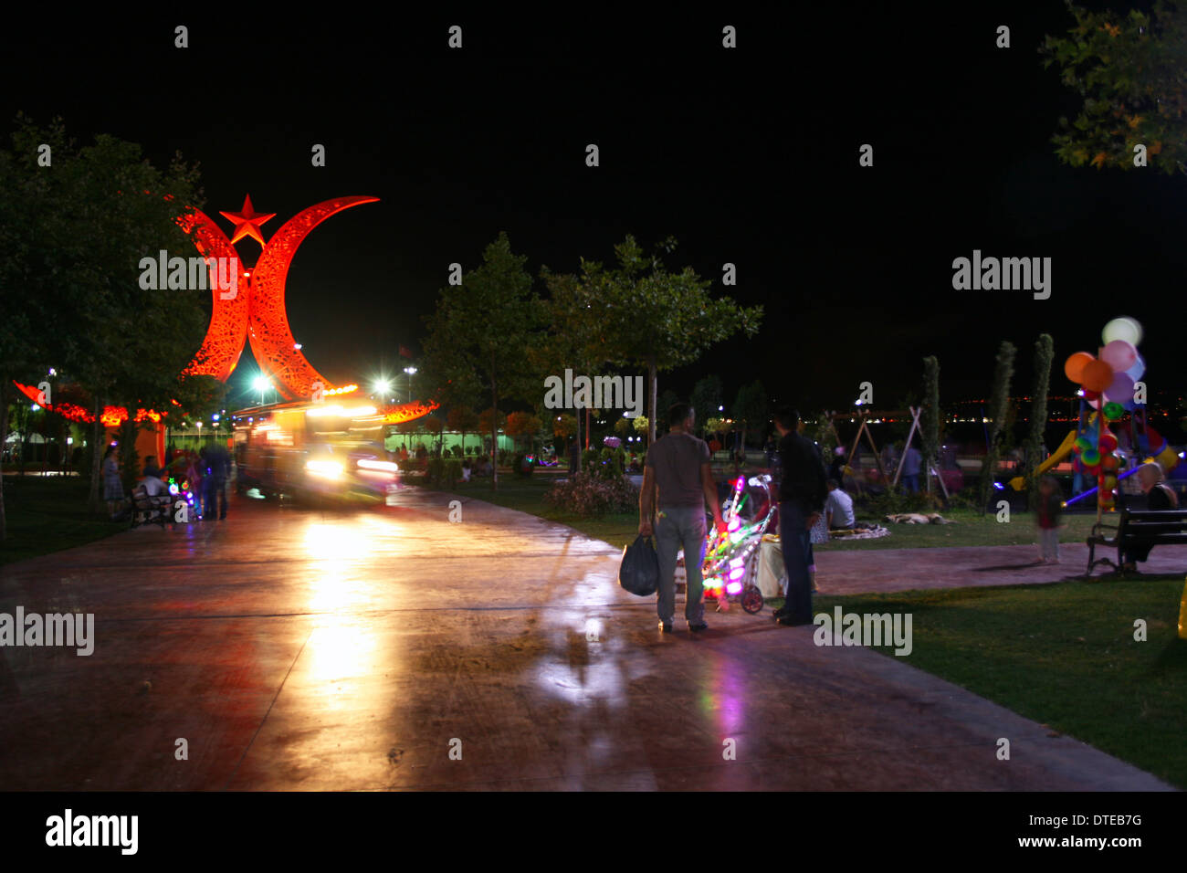Holy Ramadan month activities in Kocaeli,Turkey Stock Photo