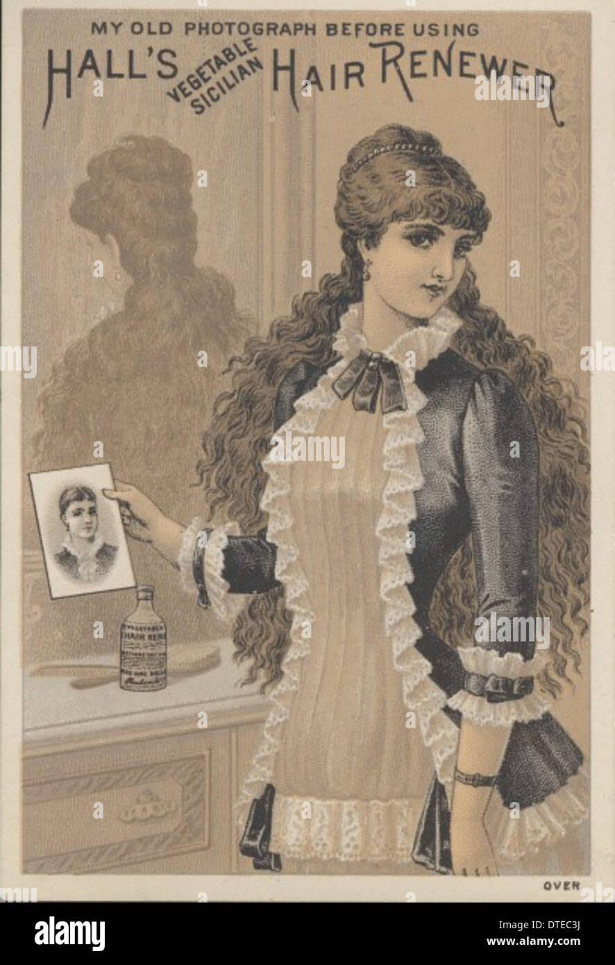 Beauty advertising 19th century hi-res stock photography and images - Alamy