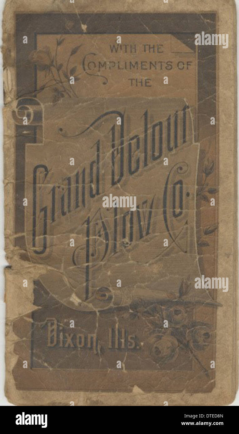 Grand Detour Plow Co Stock Photo Alamy