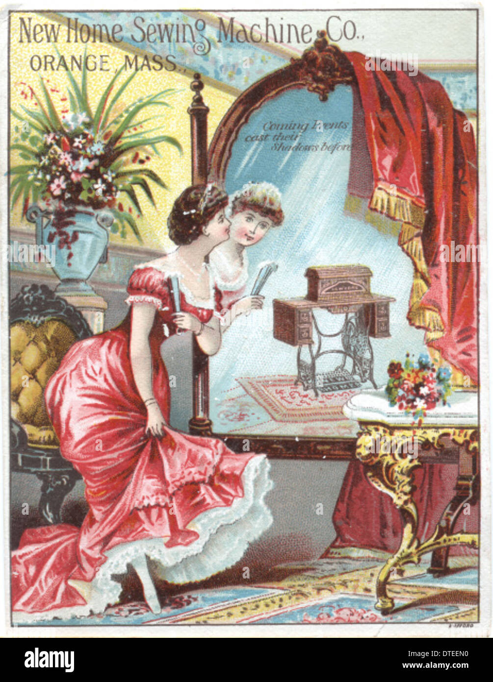 New Home Sewing Machine Co Stock Photo Alamy