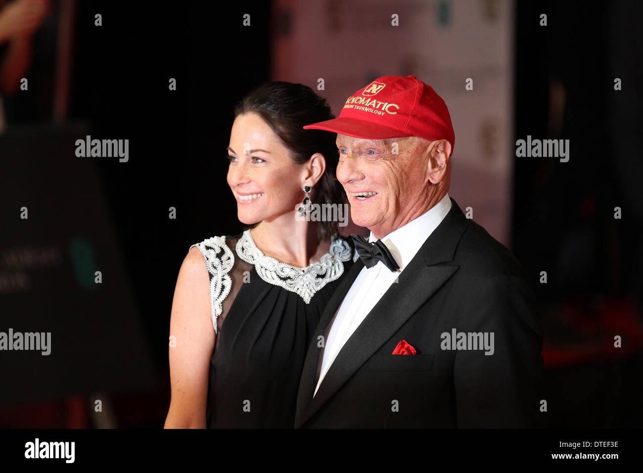 16th february 2014 niki lauda attends hi-res stock photography and images -  Alamy