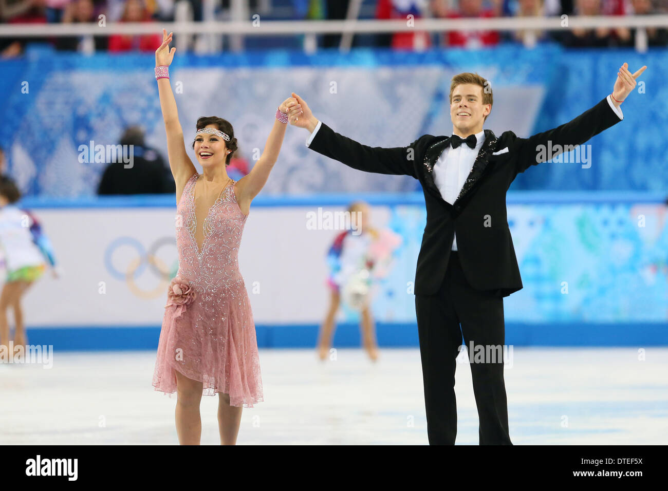 Sochi, Russia. 16th Feb, 2014. Elena Ilinykh & Nikita Katsalapov Stock  Photo - Alamy