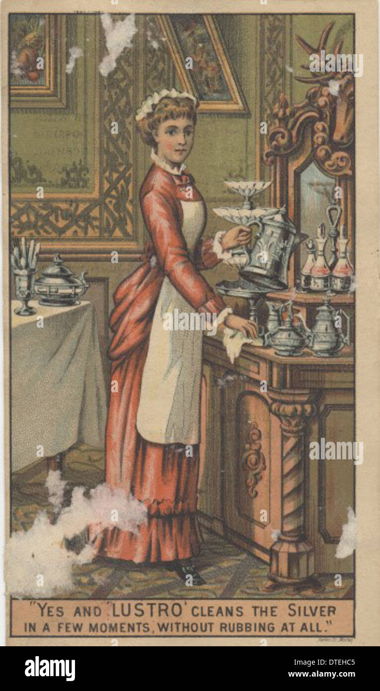 An advertisement from Lustro Company featuring their chemical products ...