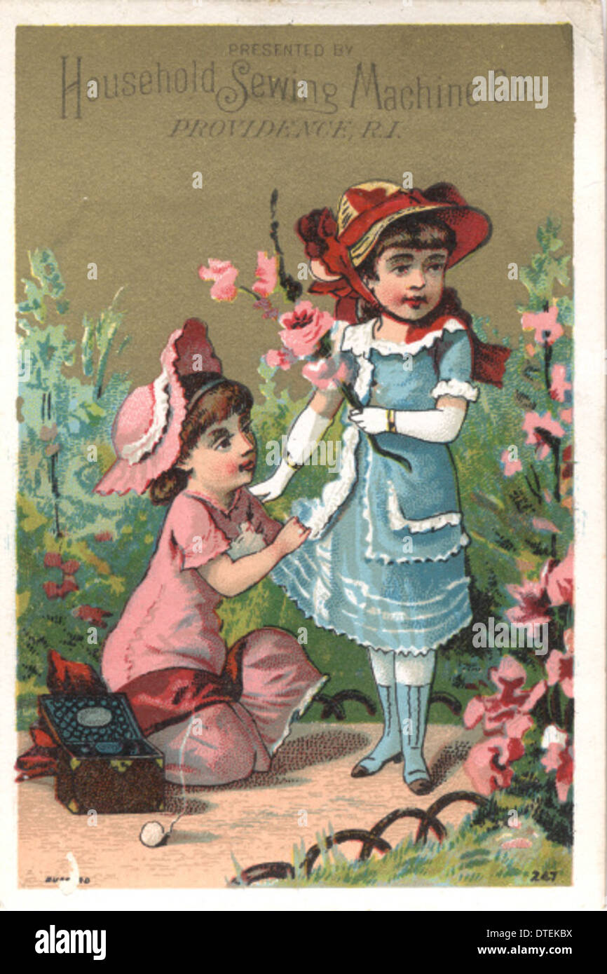 Household Sewing Machine Co Stock Photo Alamy