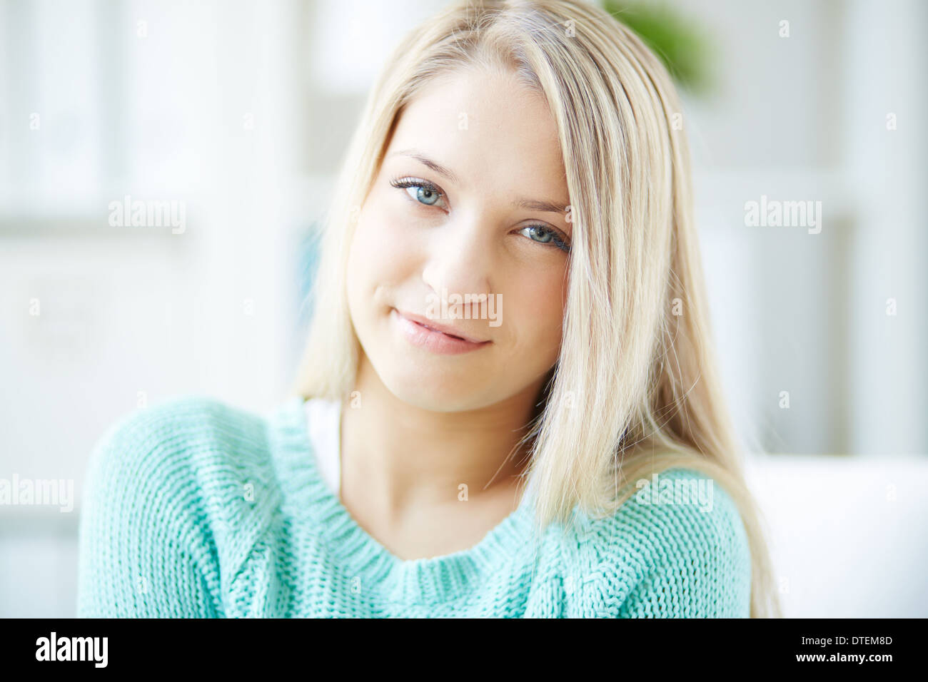 A blond girl hi-res stock photography and images - Alamy