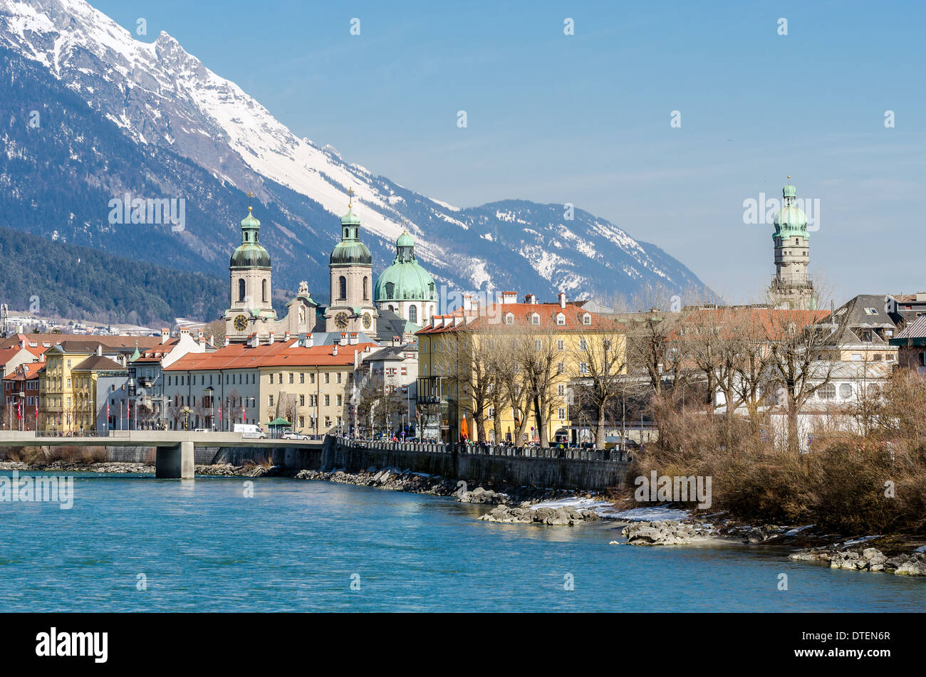 Innsbruck city, Austria Stock Photo