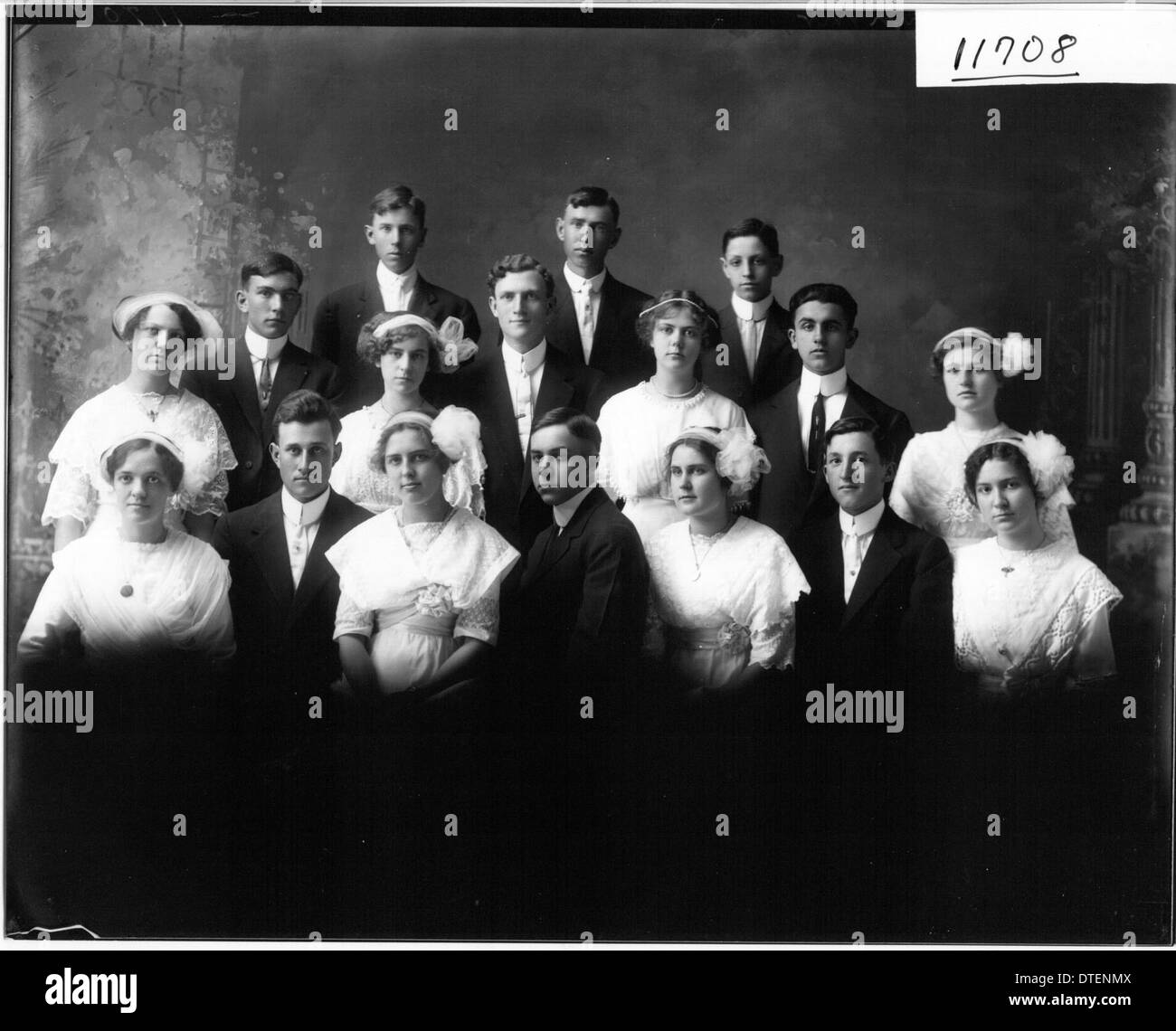 college-corner-high-school-senior-class-1912-stock-photo-alamy