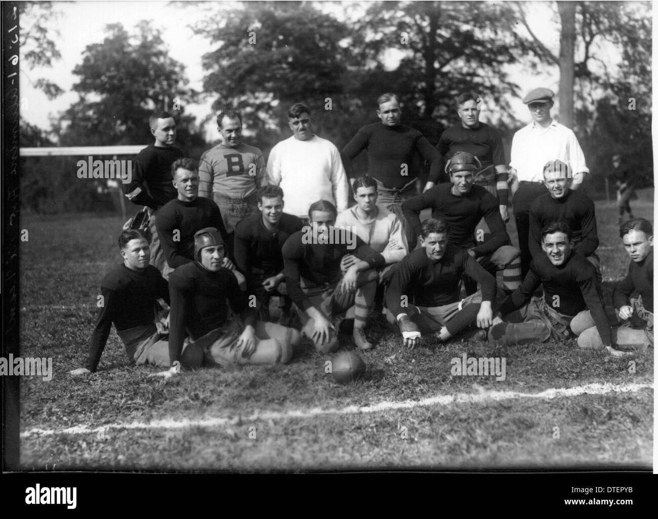 Miami University alumni football team in 1922 Stock Photo Alamy