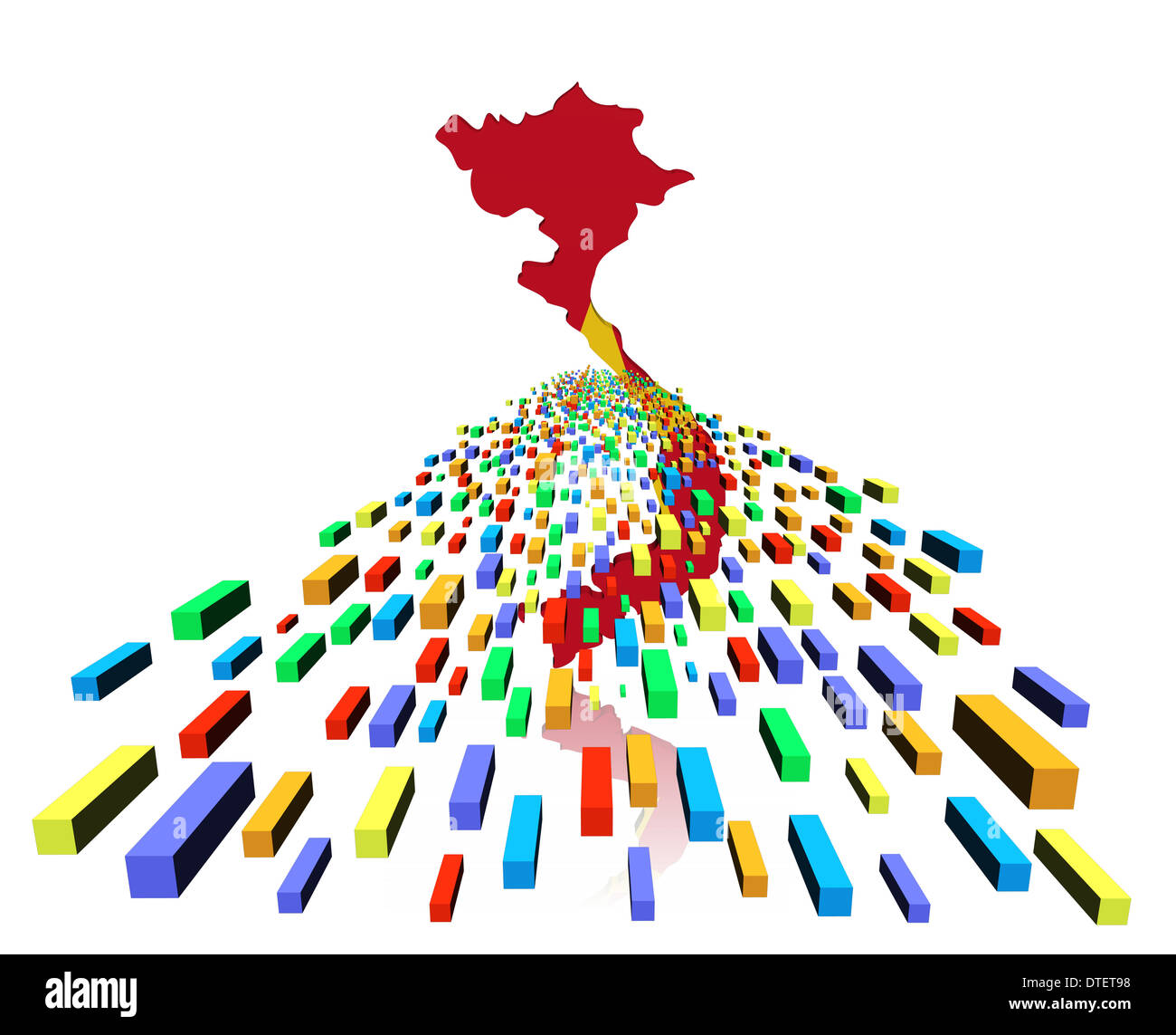 Vietnam flag map hi-res stock photography and images - Alamy