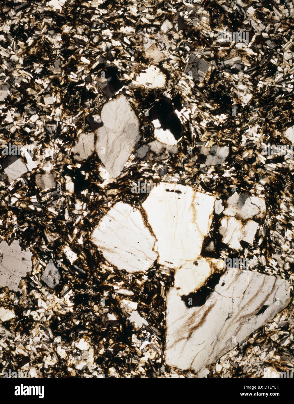 Rock Micrograph Igneous rock micrograph hi-res stock photography and images - Alamy