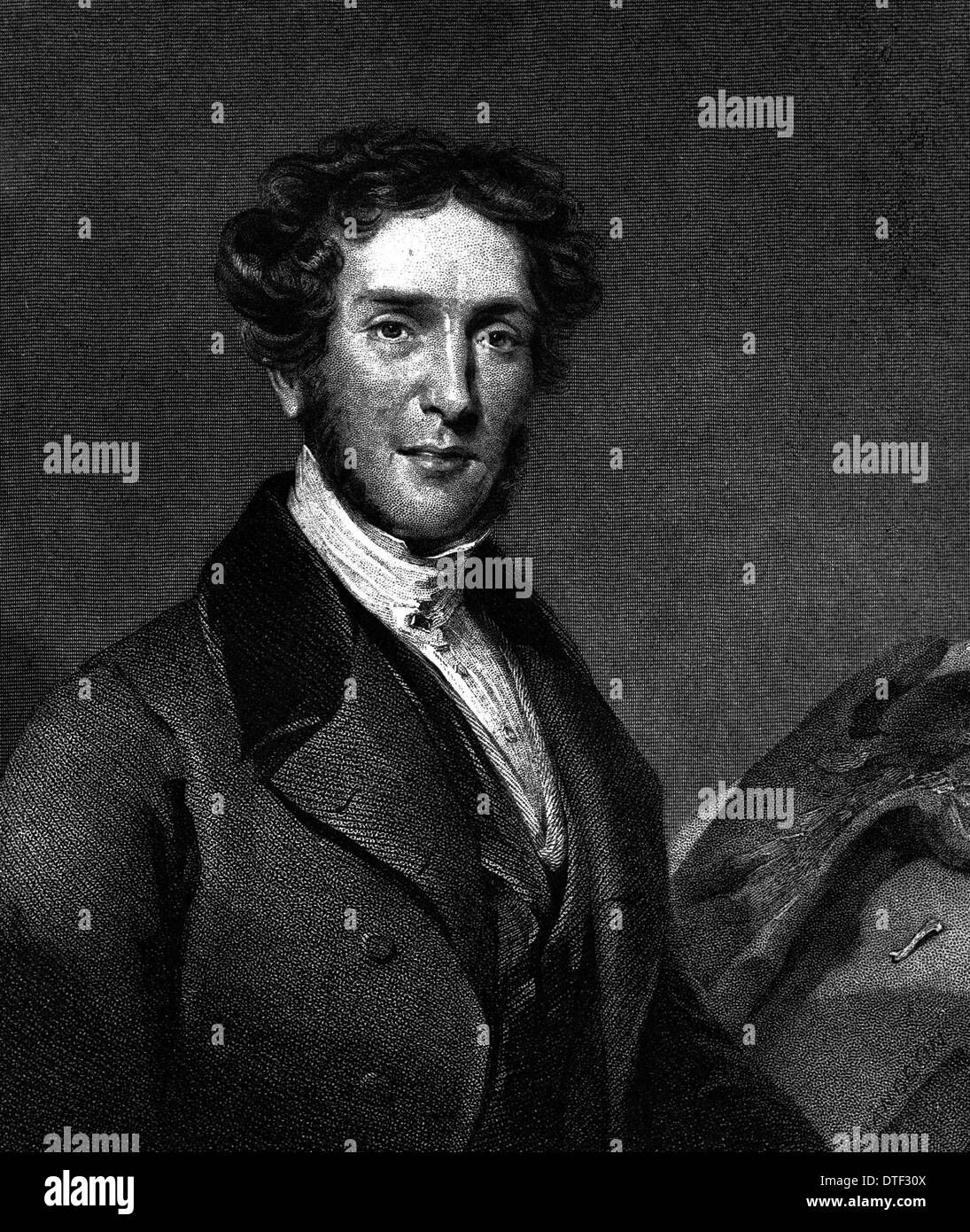 Gideon Algernon Mantell (1790-1852) Stock Photo