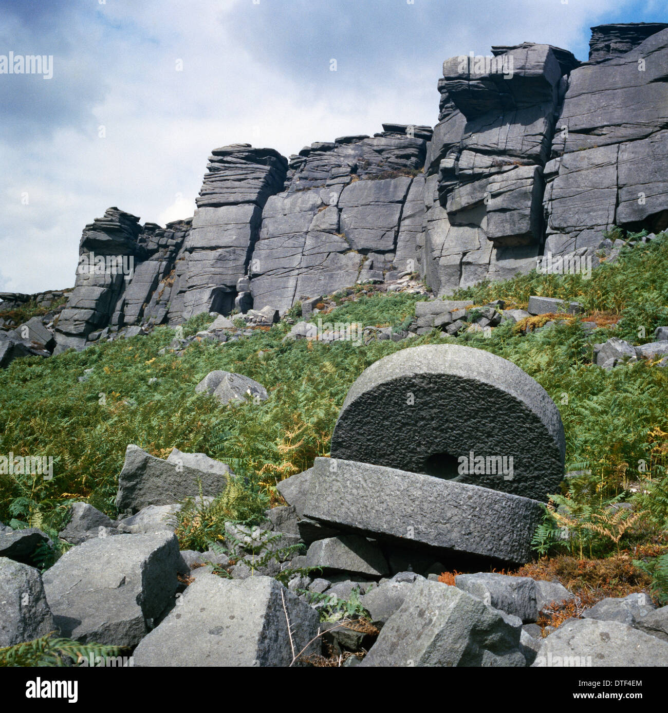 Millstone Grit Sandstone Stock Photos & Millstone Grit Sandstone Stock