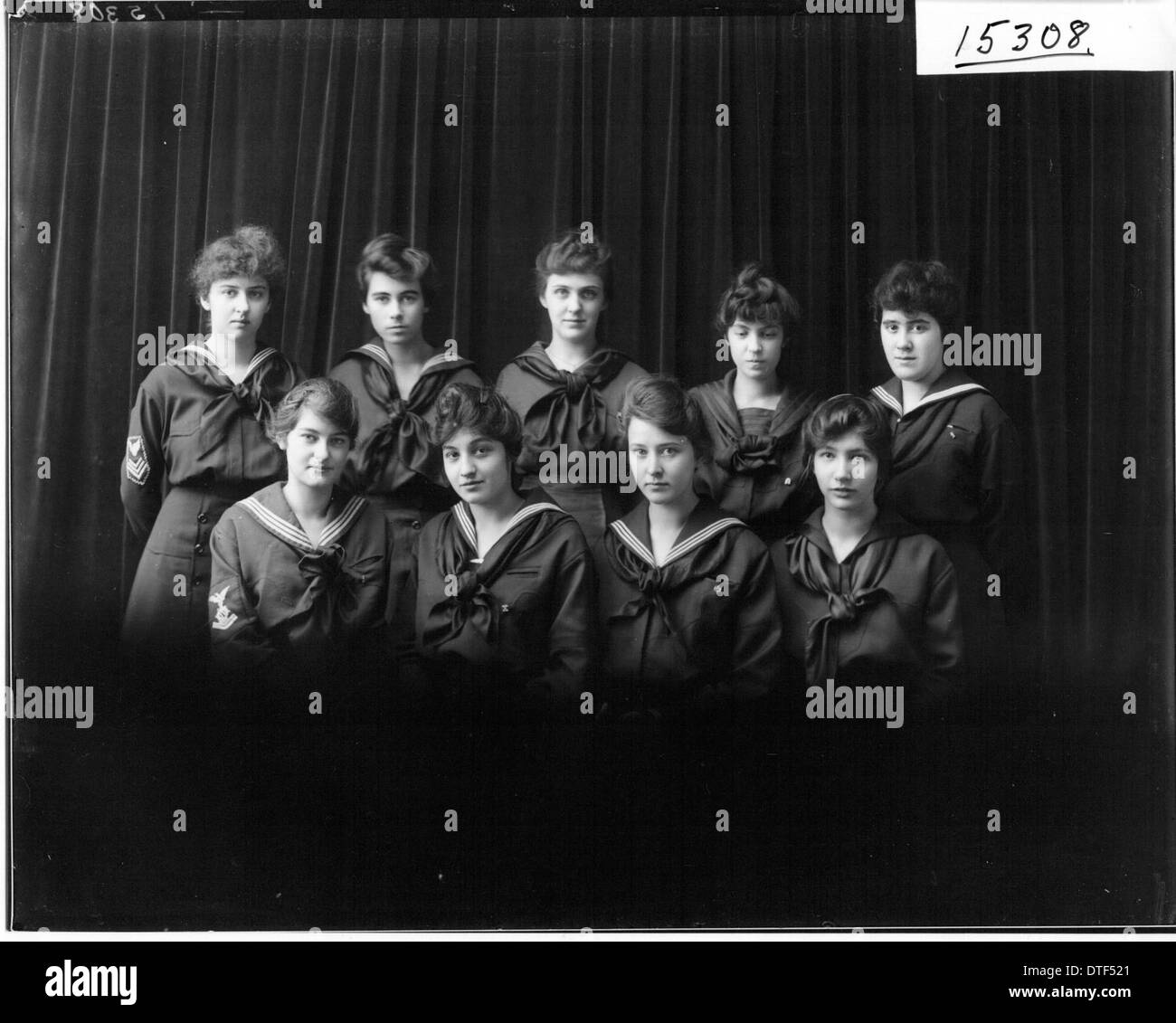 Pan-Hellenic Council group portrait 1916 Stock Photo - Alamy