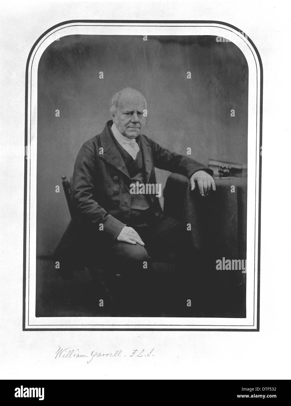 William Yarrell (1784-1856) Stock Photo