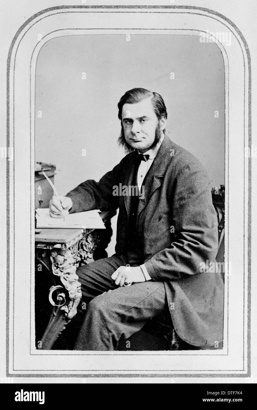 Thomas Henry Huxley (1825-1895) Stock Photo