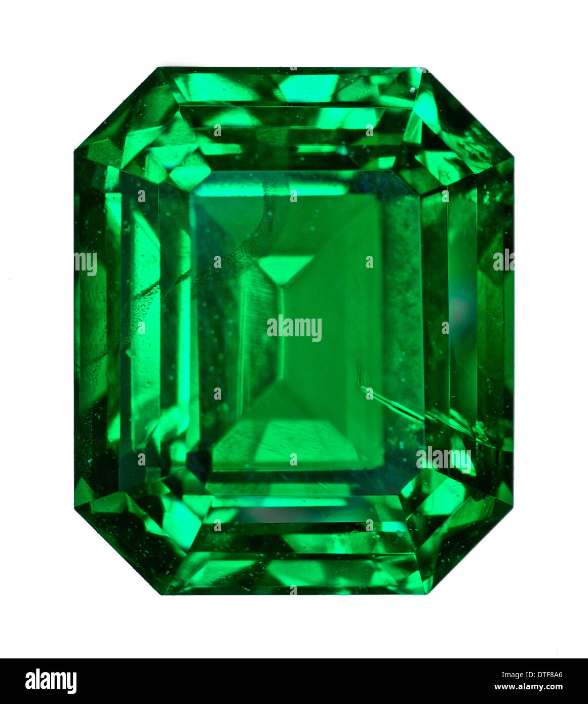 Birthstone Series: Emerald Stock Photo