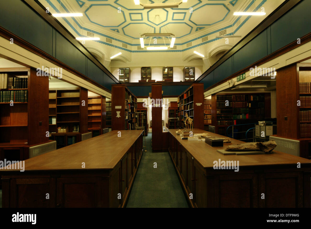 The Botany Library Special Collections Room Stock Photo Alamy