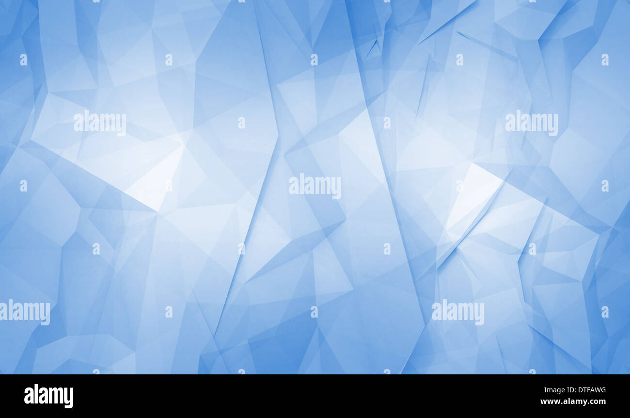 Abstract blue digital 3d polygonal surface background pattern Stock ...