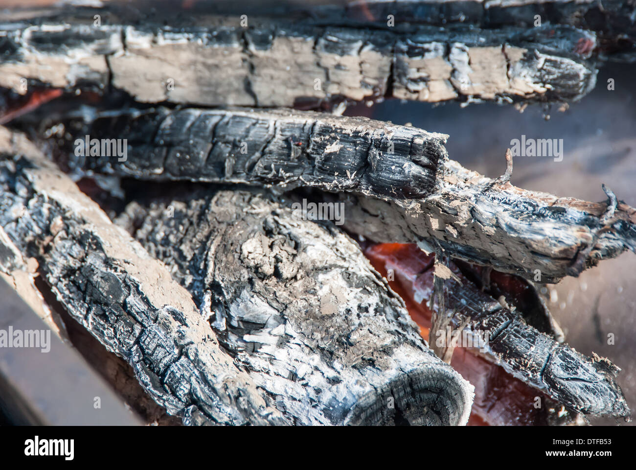 Burning and Glowing charcoal and flame Stock Photo Alamy